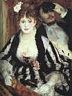 Pierre Auguste Renoir Famous Paintings - La Loge